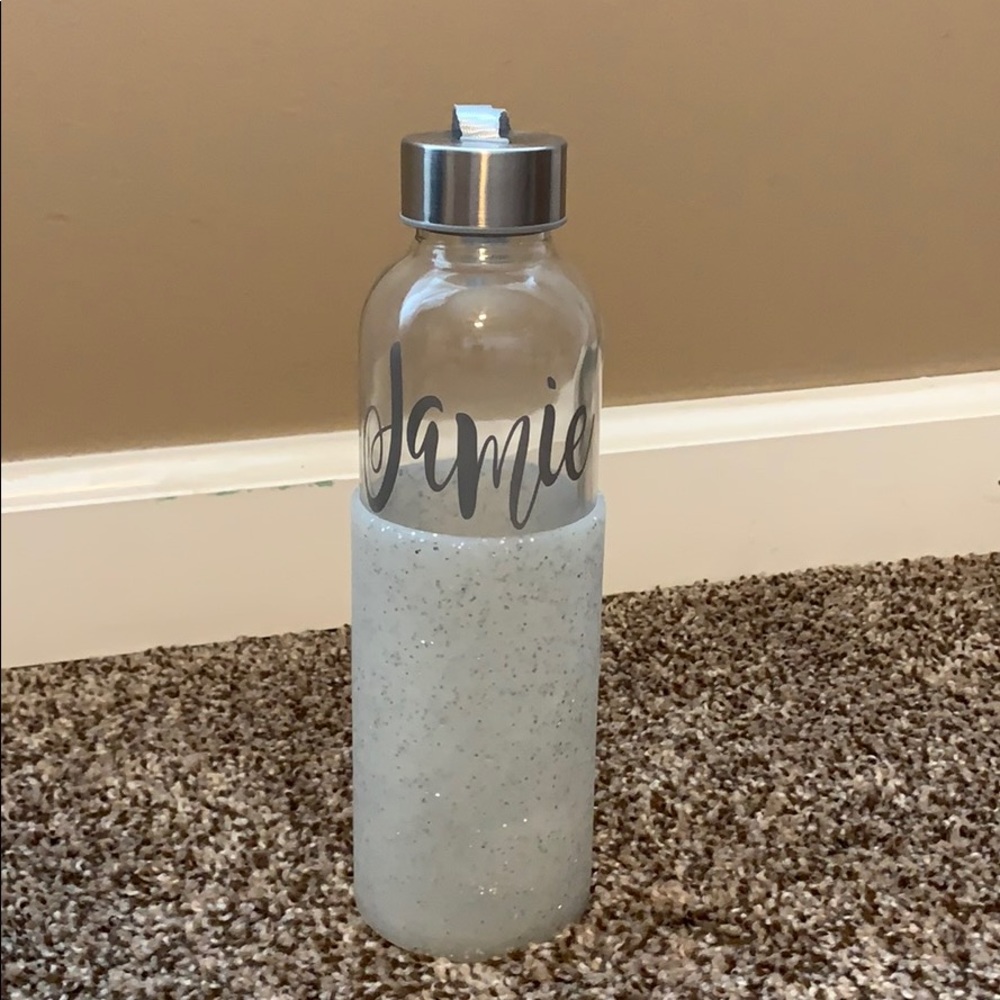 Glass Water Bottle